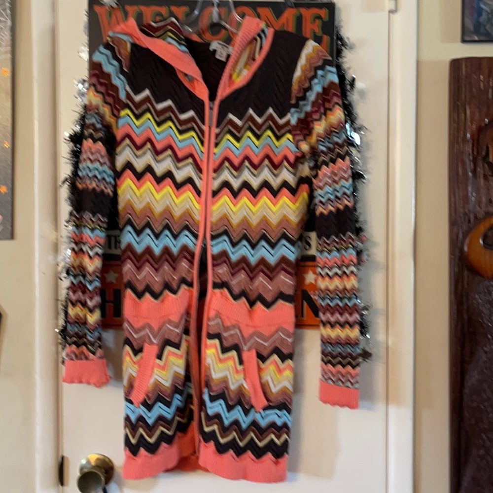 Missoni for Target girls club hooded sweater